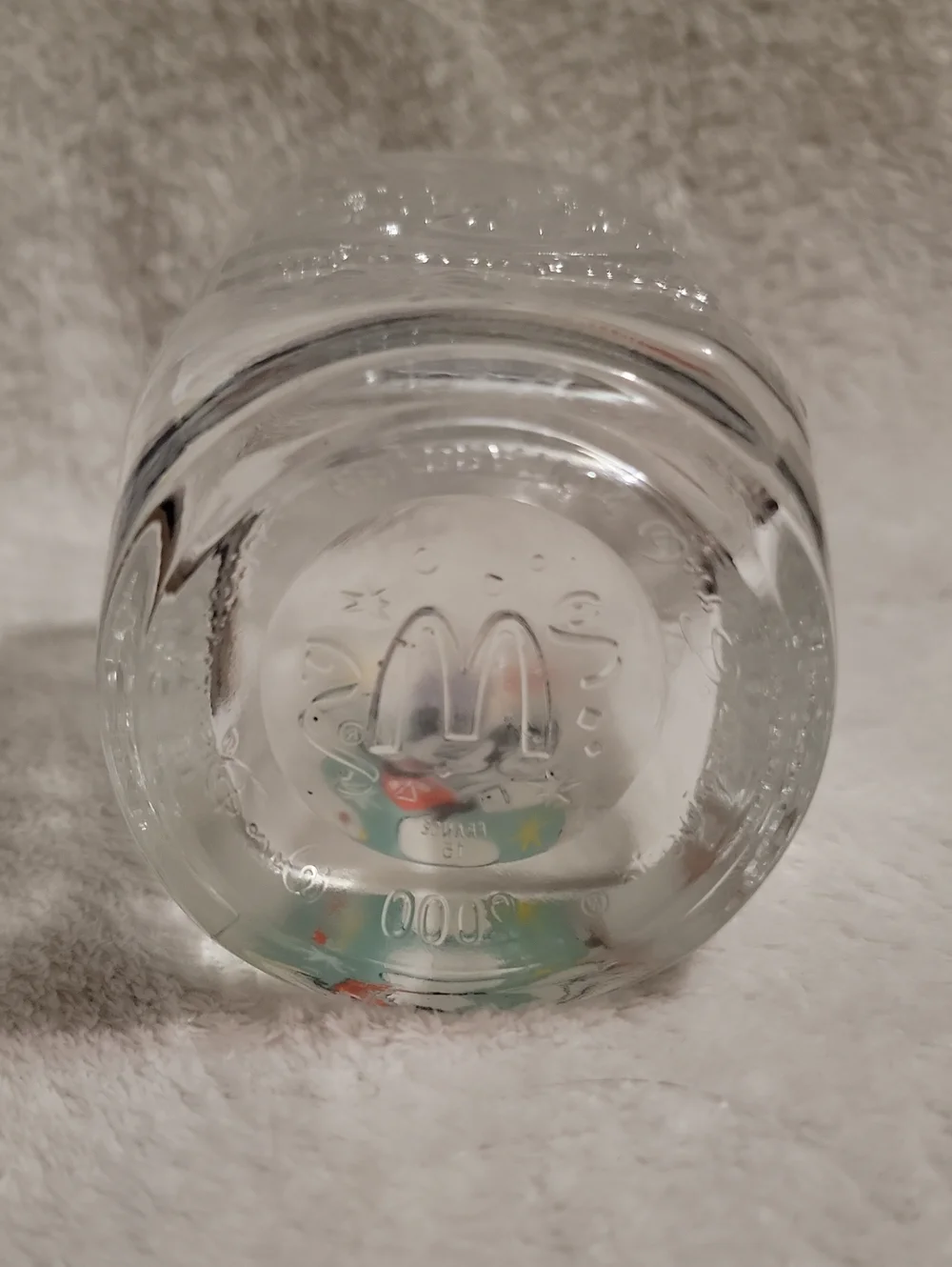 Vintage Mickey Mouse McDonald's commemorative glass